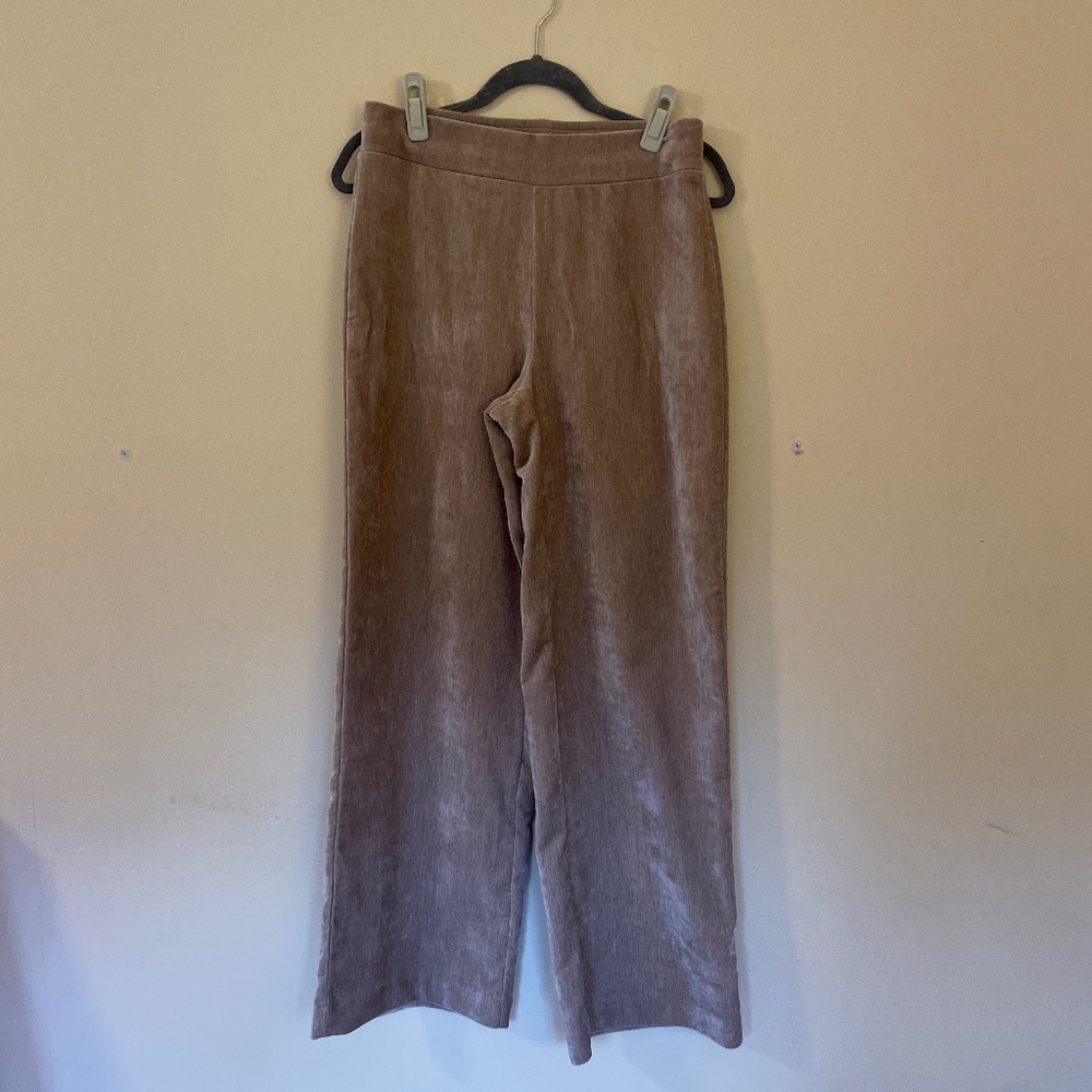 Loft pull-on wide-leg pants